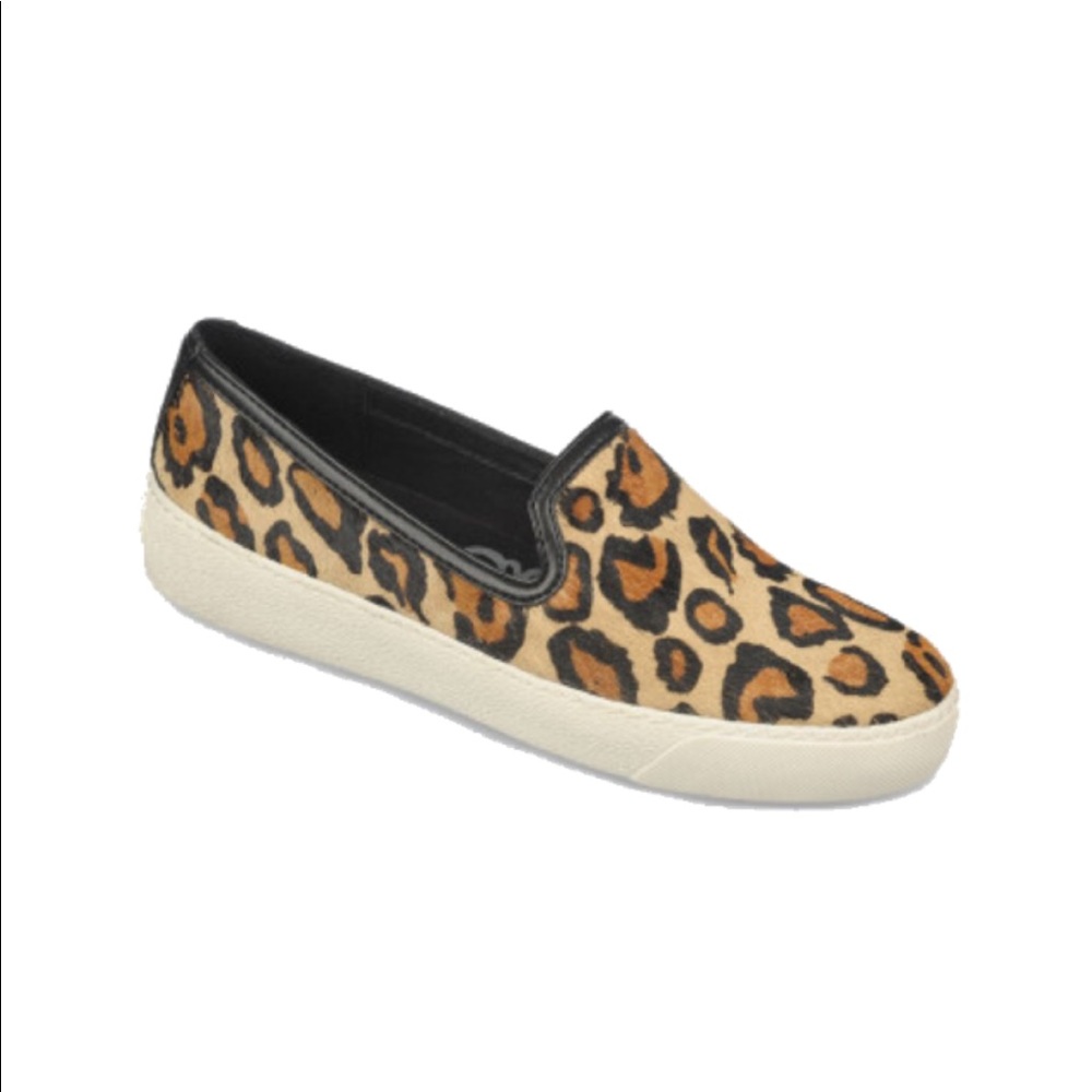 SAM EDELMAN LEOPARD SNEAKERS